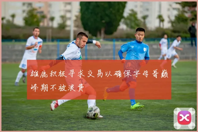 雄鹿积极寻求交易以确保字母哥巅峰期不被浪费